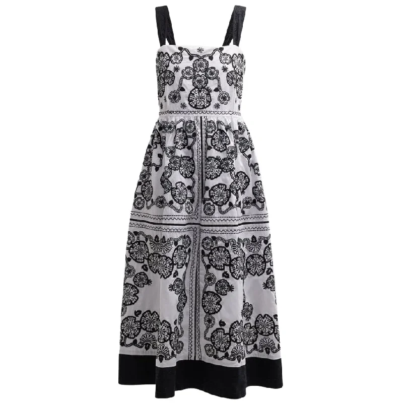 Your Wallet Will Thank You!Johnny Was Women Mel Embroidered Square Neckline Midi Dress Your Wallet Will Thank You!Johnny Was Women Mel Embroidered Square Neckline Midi Dress