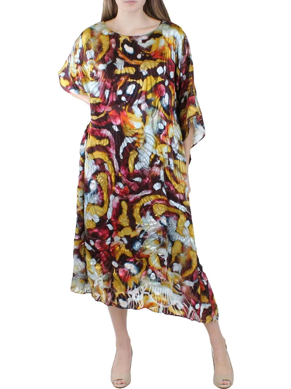 Get More for Less!Maeve Womens Kaftan Printed Midi Dress