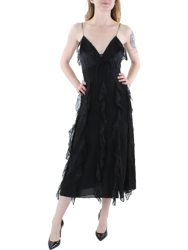Mega Sale Happening Now!McGuire  Womens Silk Long Midi Dress