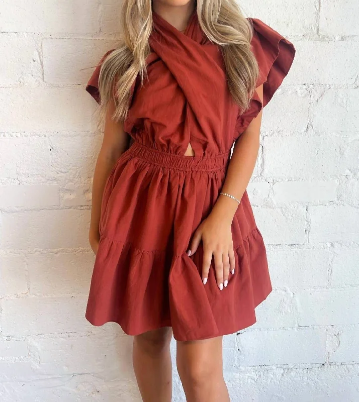 Your Favorite Items on Sale Now!Natalie Mini Dress In Red