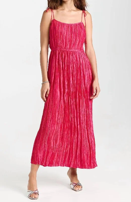 The Best Deals Won’t Wait!Orla Midi Dress In Orchid Pink