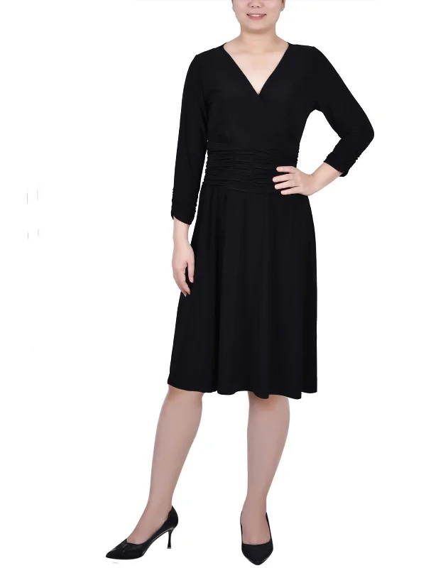 Unmissable Offers Await!Petites Womens Party Knee Length Midi Dress