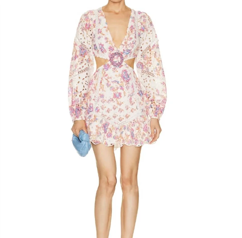 Everything Must Go!Raisa Mini Dress In Off White