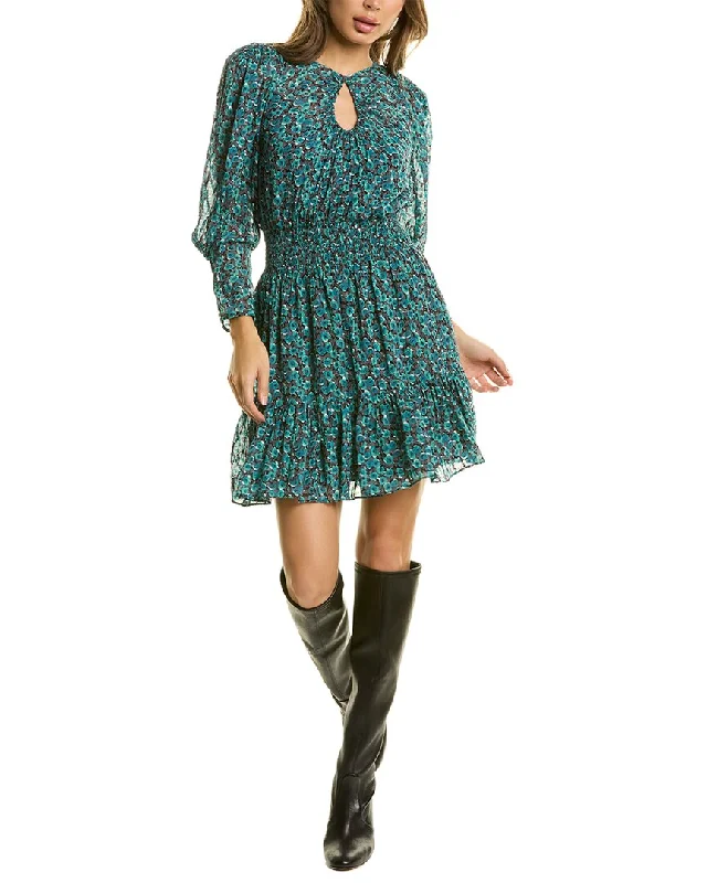 Exclusive Deals Just for You!Rebecca Taylor Roses Silk-Blend Mini Dress