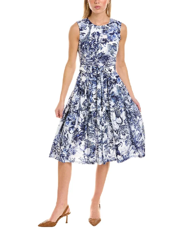 Steals and Deals Await!Samantha Sung Rose Midi Dress