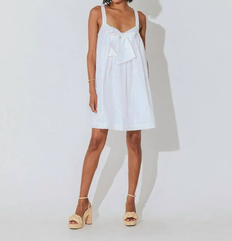 Get Ready to Save!Shyla Mini Dress In White