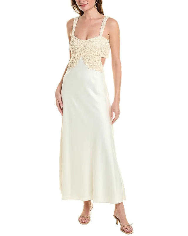Find Your Perfect Deal Today!SIMKHAI Roberta Crochet Midi Dress
