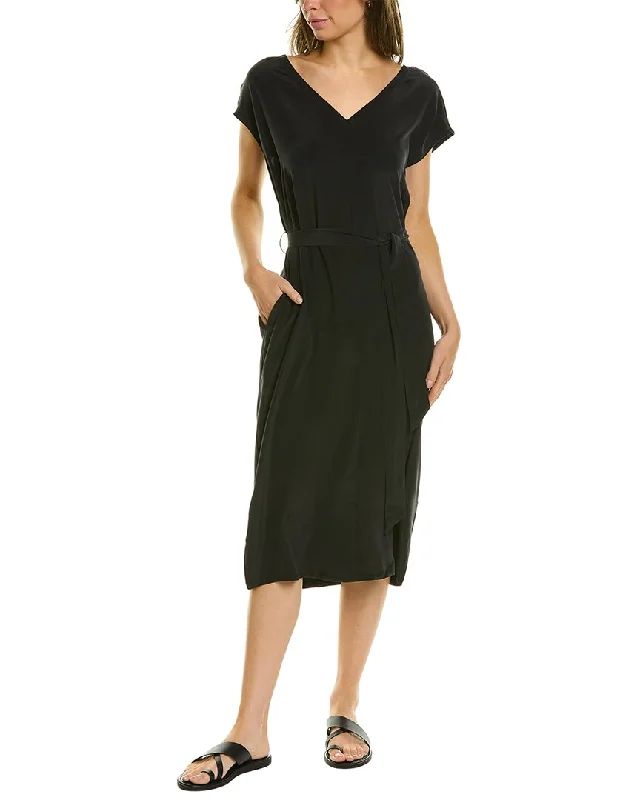 Shop Now and Save!Splendid Lima Silk Midi Dress