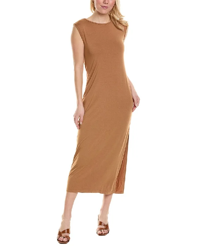 More Discounts, More Joy!Stateside Luxe Jersey Boatneck Midi Dress