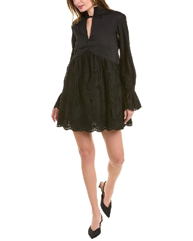 Lowest Prices Guaranteed!The Kooples Eyelet Mini Dress
