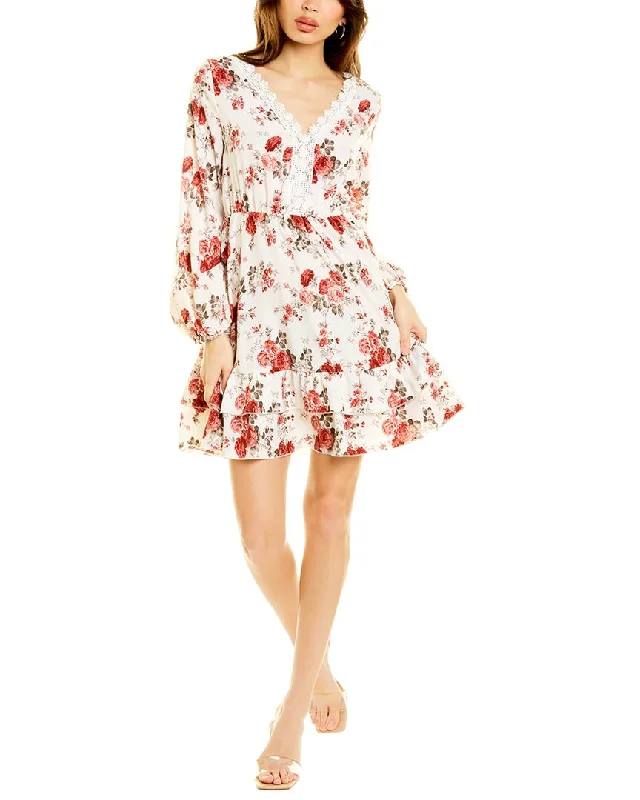 Find Your Perfect Deal Today!To My Lovers Floral Lace Mini Dress