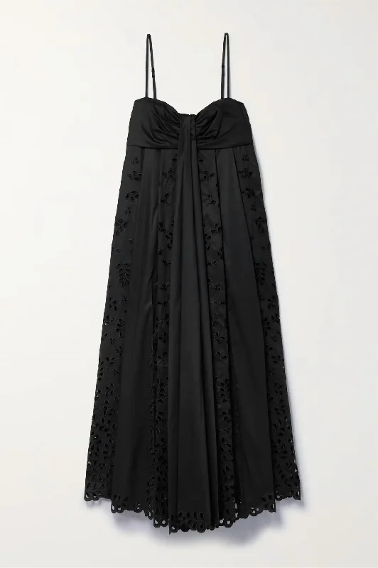 Grab Yours Before It’s Too Late!Tori Seamed Midi Dress In Black