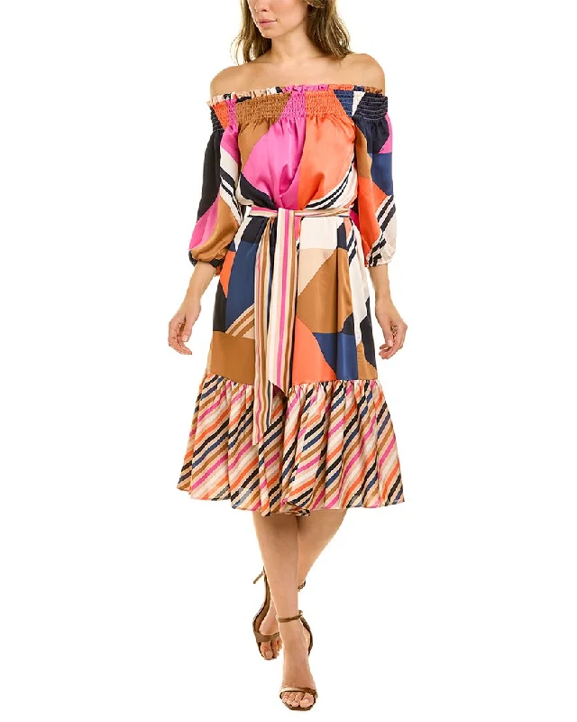 Huge Savings – Act Now!Trina Turk Hiawatha Midi Dress
