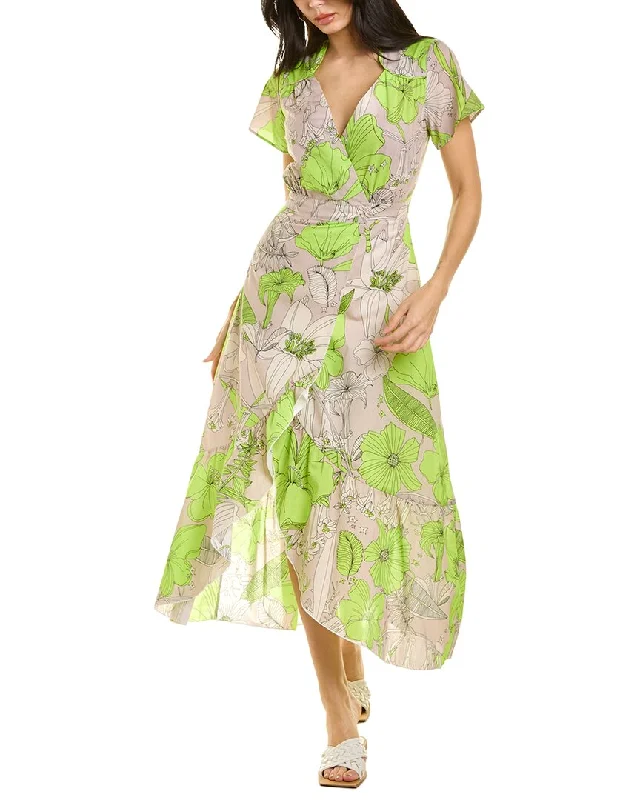 Buy One, Get One Free!Villagallo Surplice Midi Dress