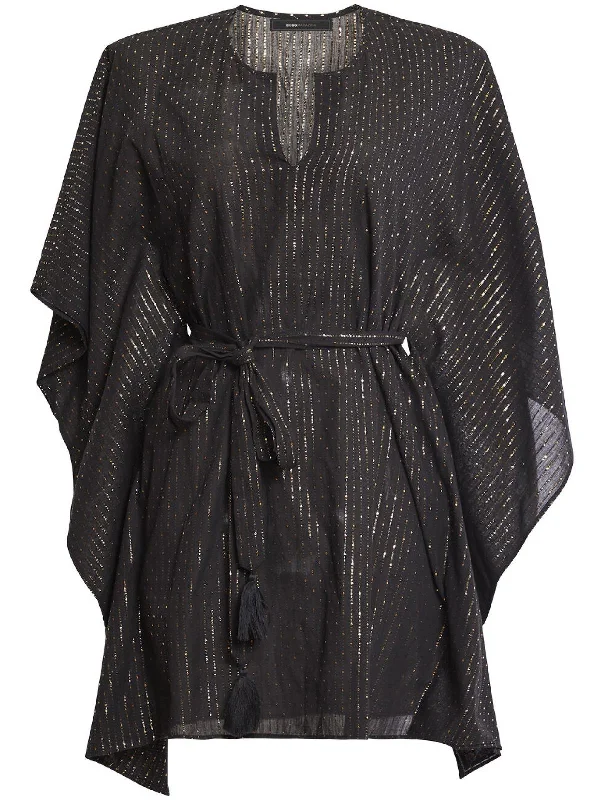 Best Price of the Season!Womens Metallic Striped Mini Dress