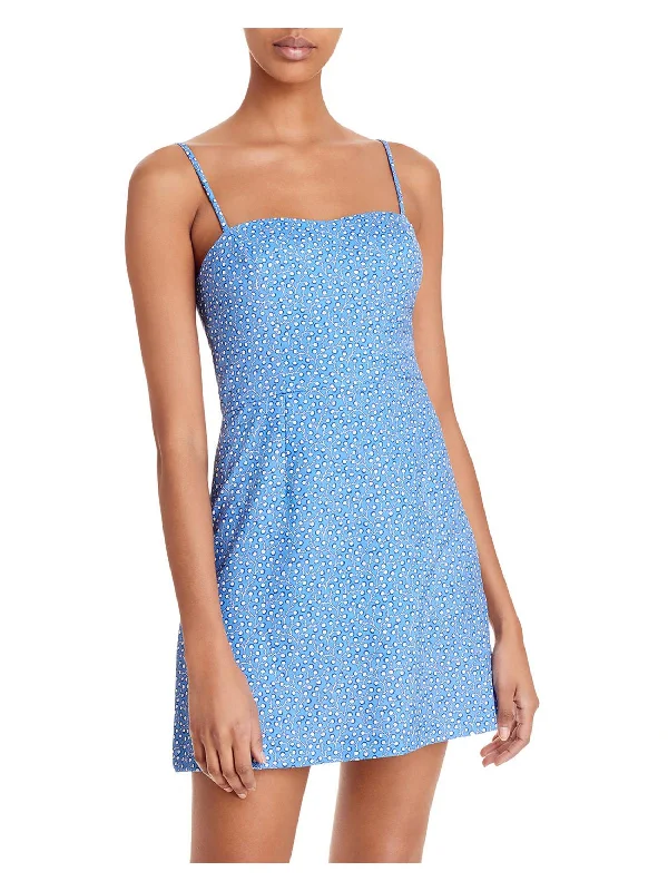 Score Huge Discounts Today!Womens Printed Mini Mini Dress