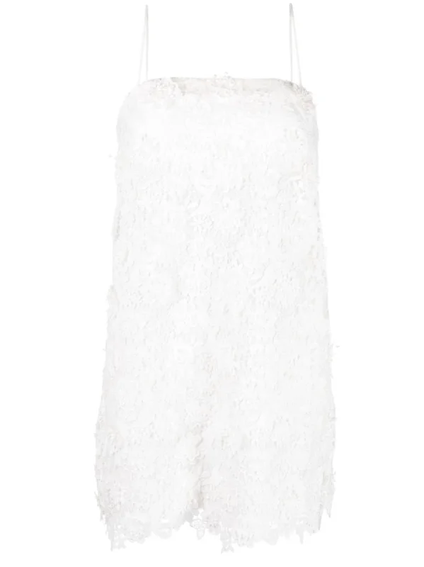 Buy One, Get One Free!Women's Raie Lace Flower Mini Dress In Ivory