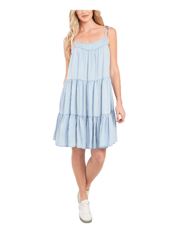 Shop Today, Save Tomorrow!Womens Tiered Knee Midi Dress
