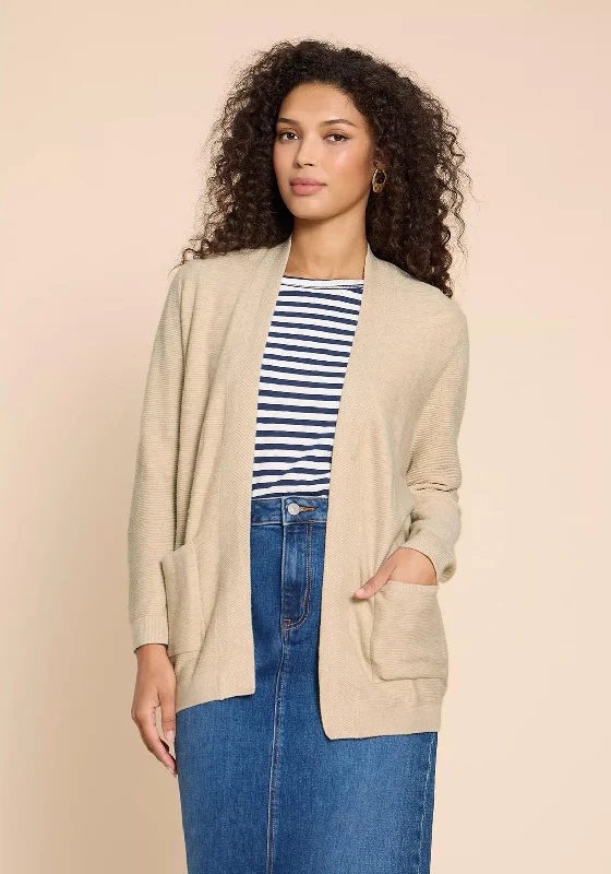 Exclusive Savings This Week!White Stuff Carla Open Longline Cardigan, Light Natural Exclusive Savings This Week!White Stuff Carla Open Longline Cardigan, Light Natural