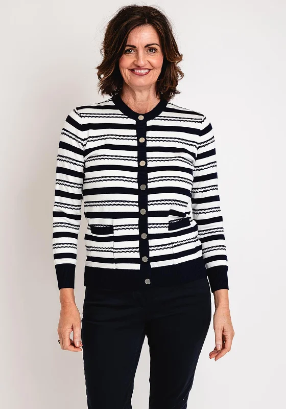 Find Your Perfect Deal Today!Castle of Ireland Striped Cardigan, Night Sky