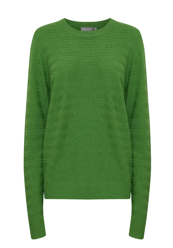Shop Before It’s Gone!Fransa Ballis Ribbed Sweater, Online Lime