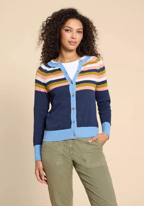 Hurry, Sale Ends Soon!White Stuff Lulu Knitted Cardigan, Navy Multi