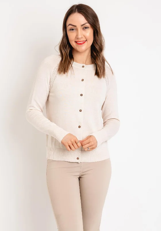 Best Price of the Season!White Stuff Lulu Knitted Cardigan, Natural White