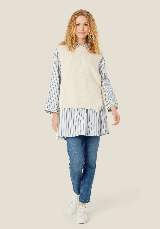 Amazing Prices You Can’t Resist!Masai Fumiko Sweater Vest, Whitecap