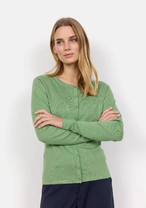 Exclusive Savings This Week!Soyaconcept Dollie Soft Knit Cardigan, Green