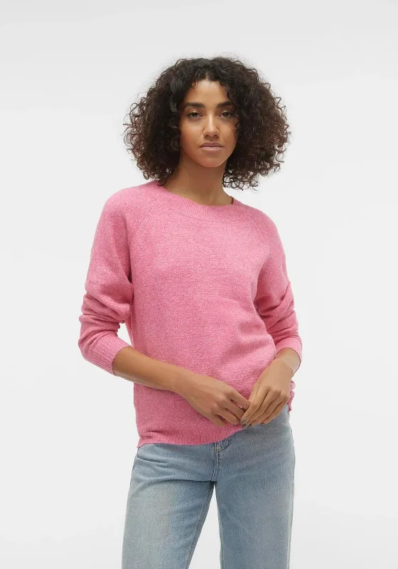 Great Deals, Just for You!Vero Moda Doffy Knit Jumper, Raspberry Sorbet