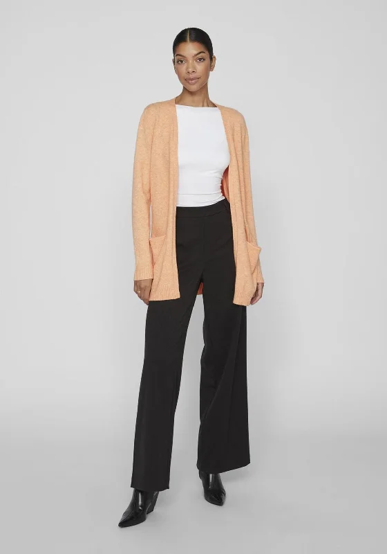 Limited Edition, Limited Price!Vila Soft Knit Open Cardigan, Shell Coral