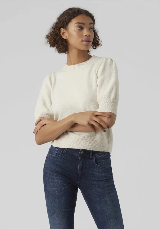 Your Favorite Sale is Back!Vero Moda Doffy Short Sleeve Knit Sweater, Birch