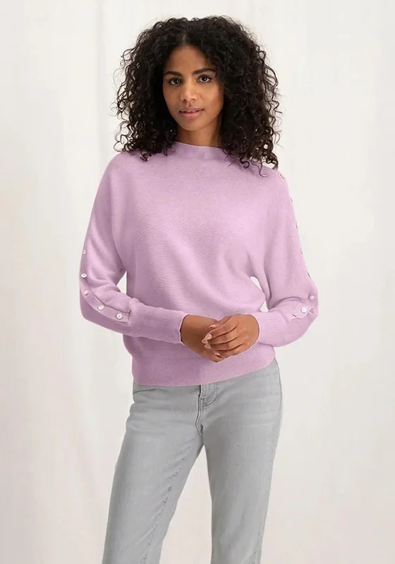 Shop Now and Save!Yaya Boatneck Button Detail Sweater, Lady Pink