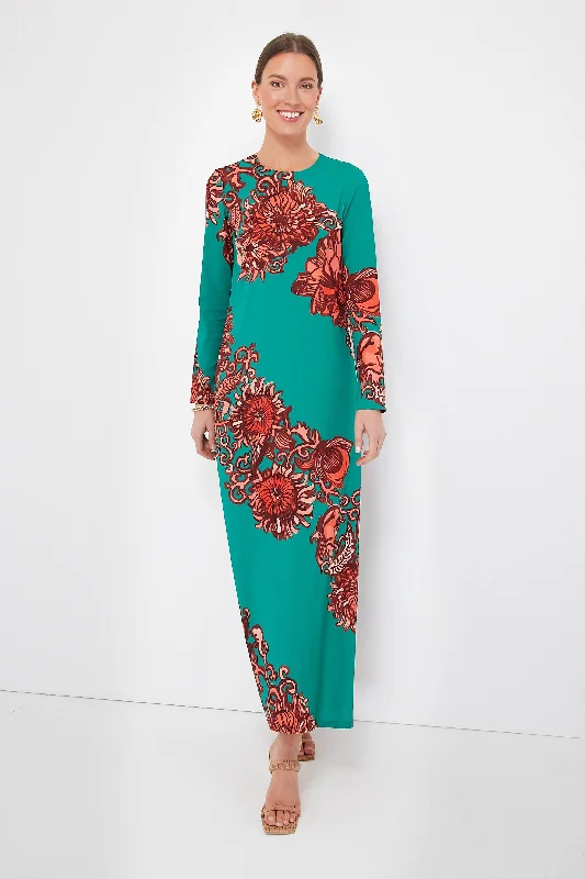 Buy More, Pay Less!Anemone Ghirlanda Long Sleeve Swing Dress