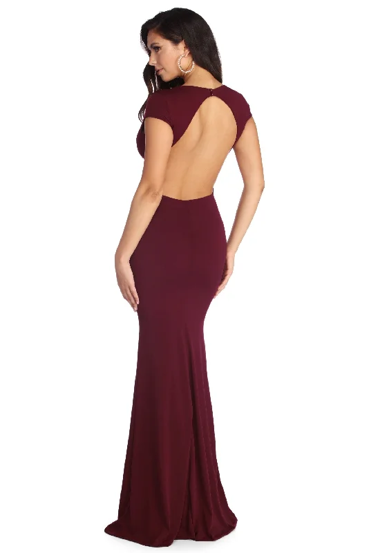 Don't Miss Out!Aubrie Formal Open Back Dress