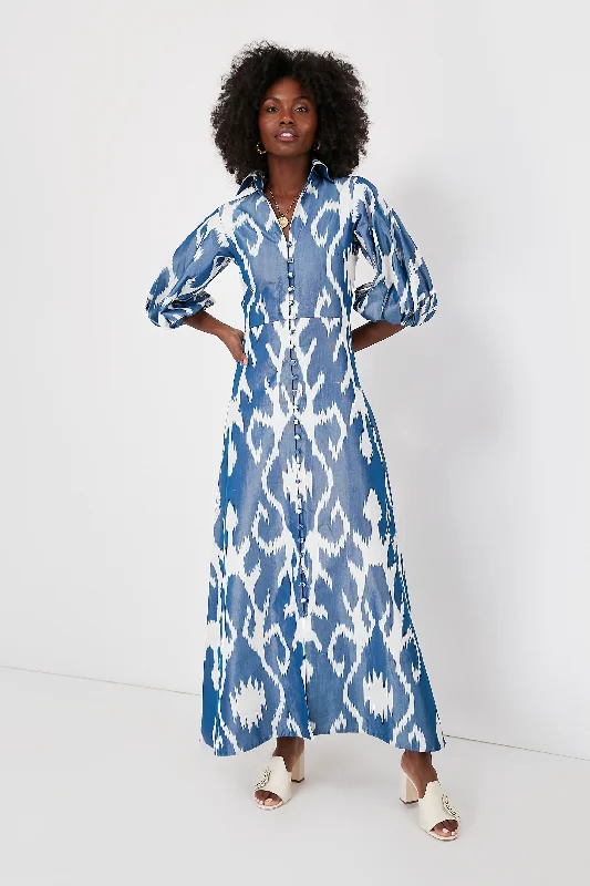 Save More Than Ever!Blue Jodhpur Dress