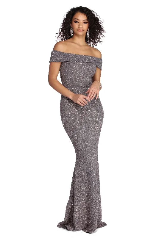 Your Exclusive Offer Awaits!Brooklyn Formal Glitter Dress