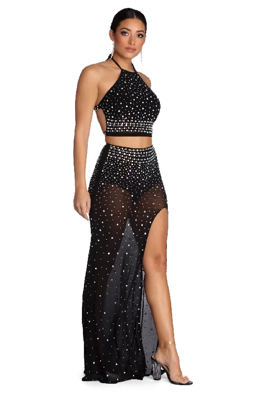 Unbeatable Prices!Carrie Two Piece Heat Stone Dress