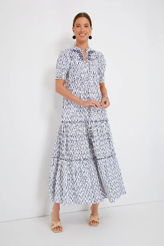 Unmissable Offers Await!Ikat Blue Tara Dress