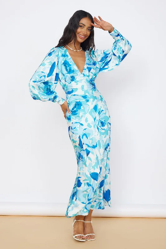 Great Deals, Just for You!Limitless Possibilities Maxi Dress Blue
