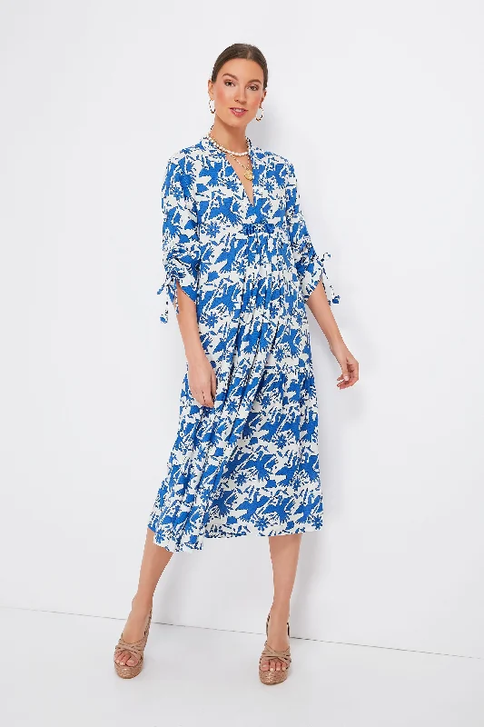 Get More, Spend Less – Shop Now!Mexican Blue Bird Catmint Dress