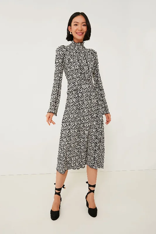 Your Chance to Save is Now!Multi Della Print Long Sleeve Dress