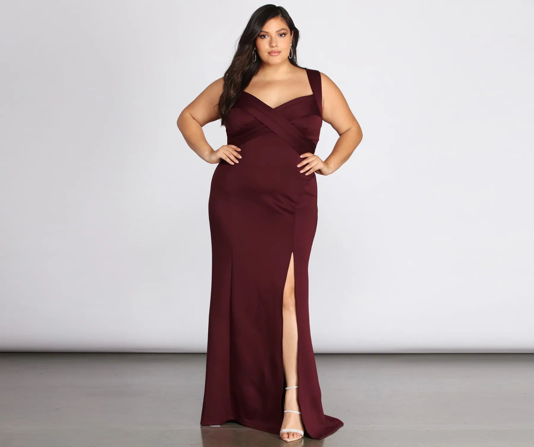 Hurry! While Supplies Last!Plus Kyla Formal Bandage Dress