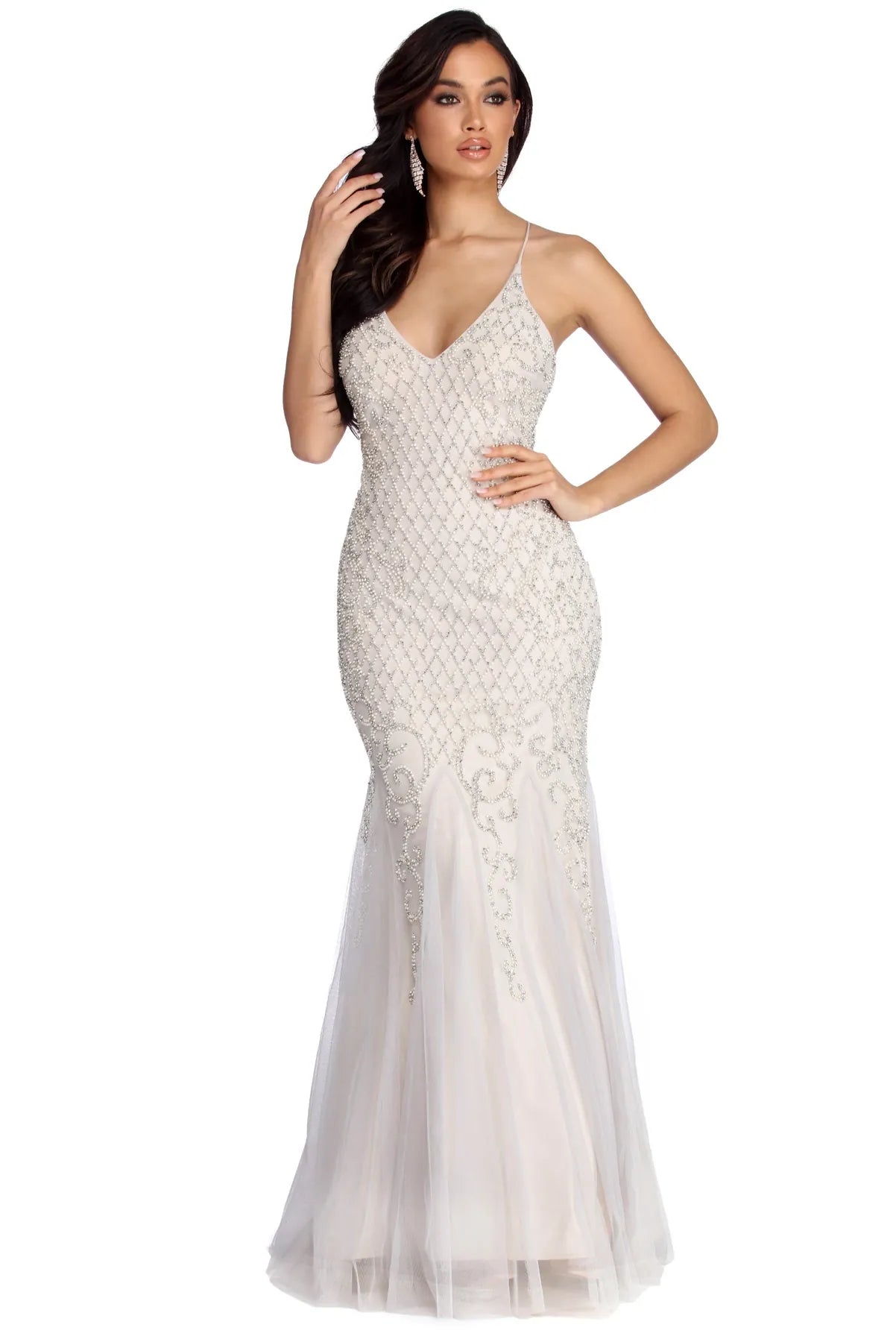 Stock Up and Save!Sara Formal Beaded Perfection Dress