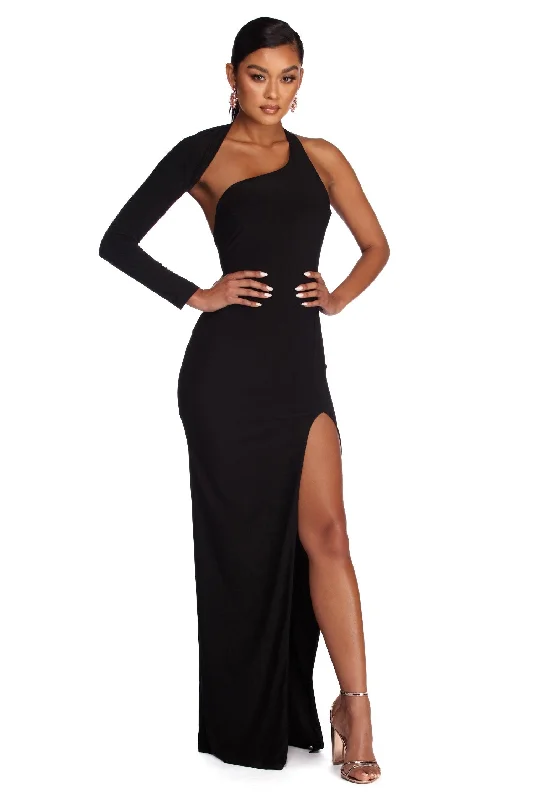Hot Deals You Can’t Resist!Sienna Formal One Shoulder Dress