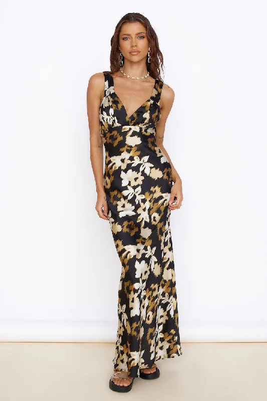 Biggest Sale of the Season!Sunny Days Ahead Maxi Dress Black