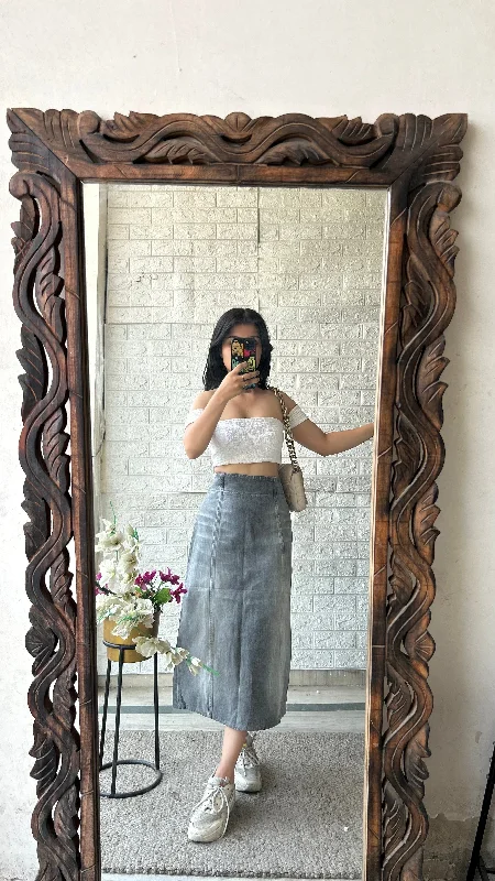 Find the Best Deals Here!65) Korean skirt 26 waist/l:28