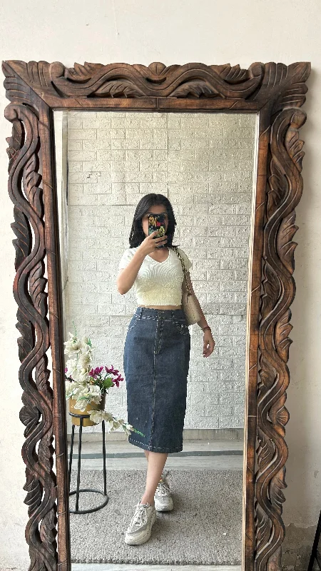 Get More for Less!76) Korean skirt 36 waist/l:25