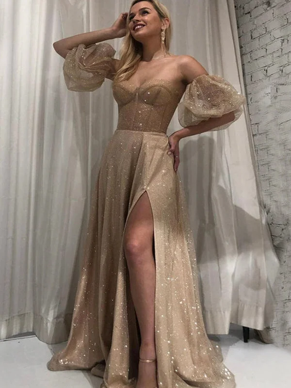 Huge Price Cuts Await!A-line Sparkly Sequin Modest Party Formal Long Evening Prom Dresses PD282 Huge Price Cuts Await!A-line Sparkly Sequin Modest Party Formal Long Evening Prom Dresses PD282