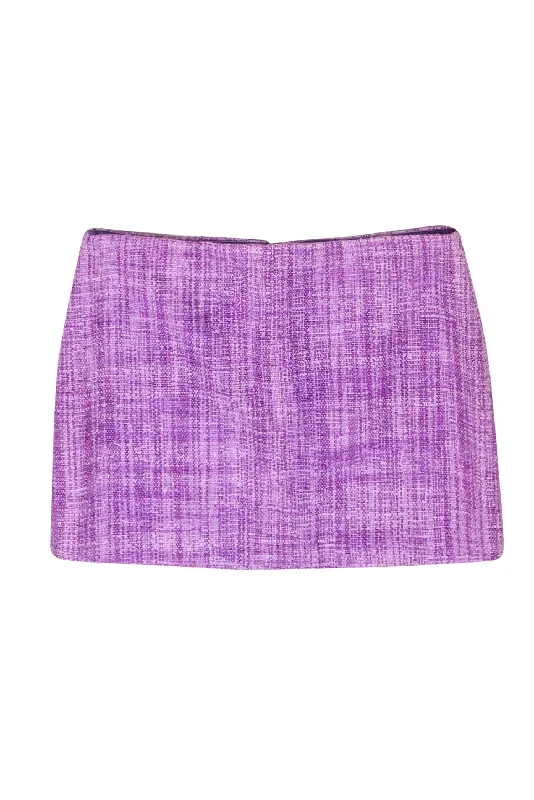 Exclusive Deals Just for You!Alice & Olivia - Lavender Tweed Miniskirt Sz 12